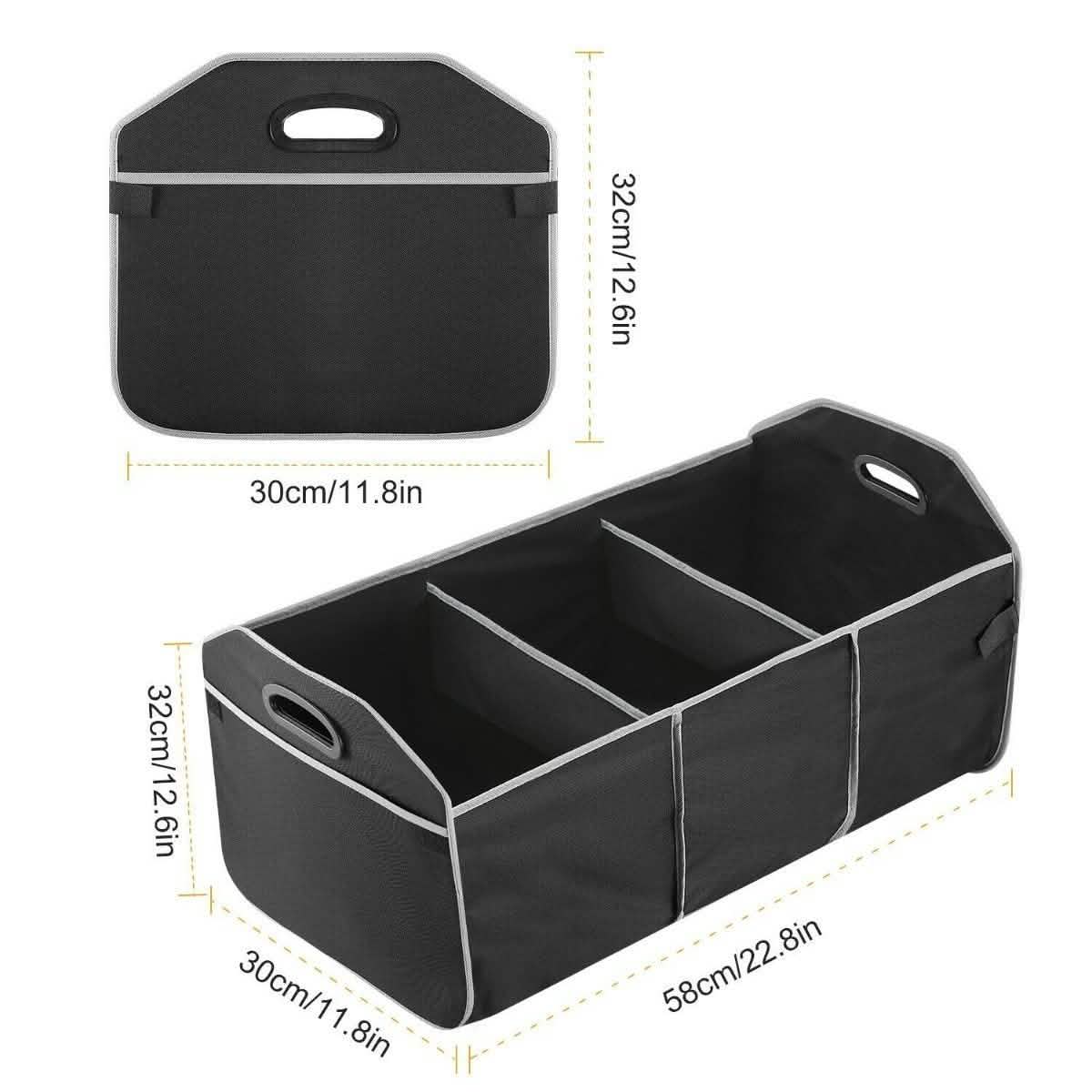 2-in-1 Collapsible Trunk Organizer with Removable Cooler Automotive - Tophatter Daily Deals