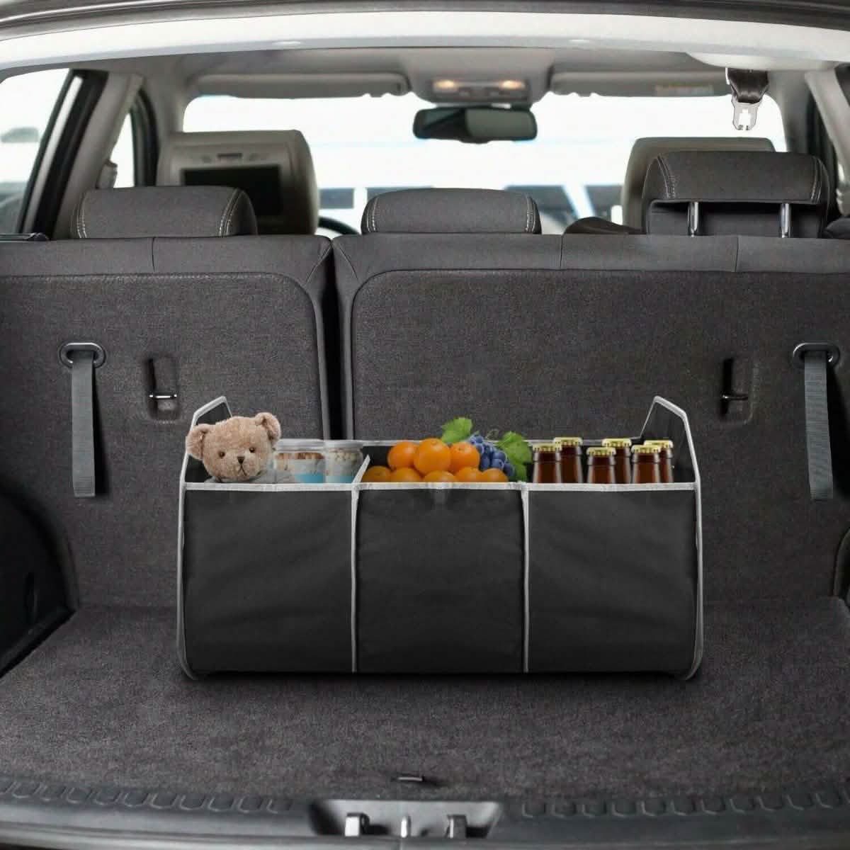 2-in-1 Collapsible Trunk Organizer with Removable Cooler Automotive - Tophatter Daily Deals