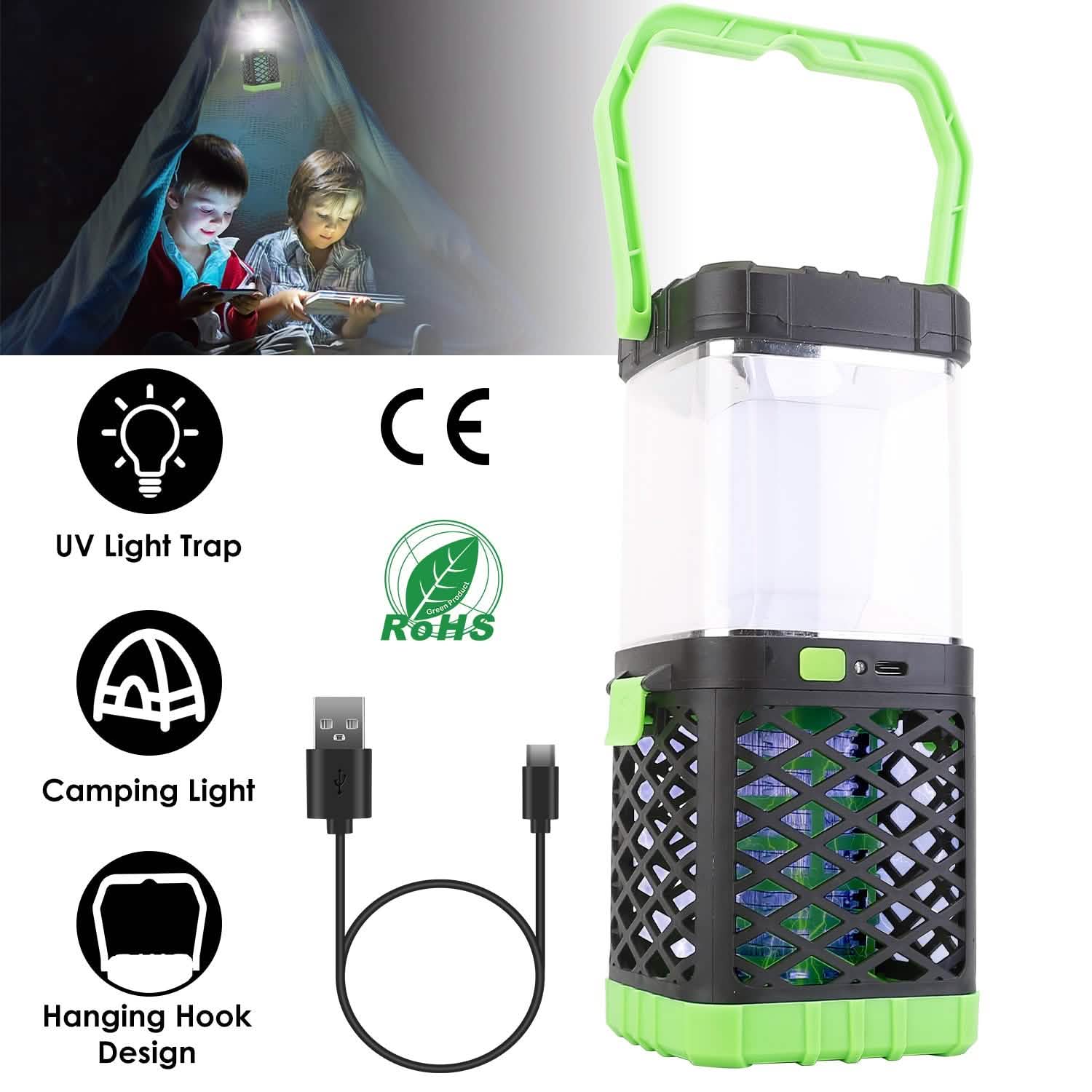 2-in-1 Electric Mosquito Killer Lamp Fly Bug Zapper Pest Control - Tophatter Daily Deals