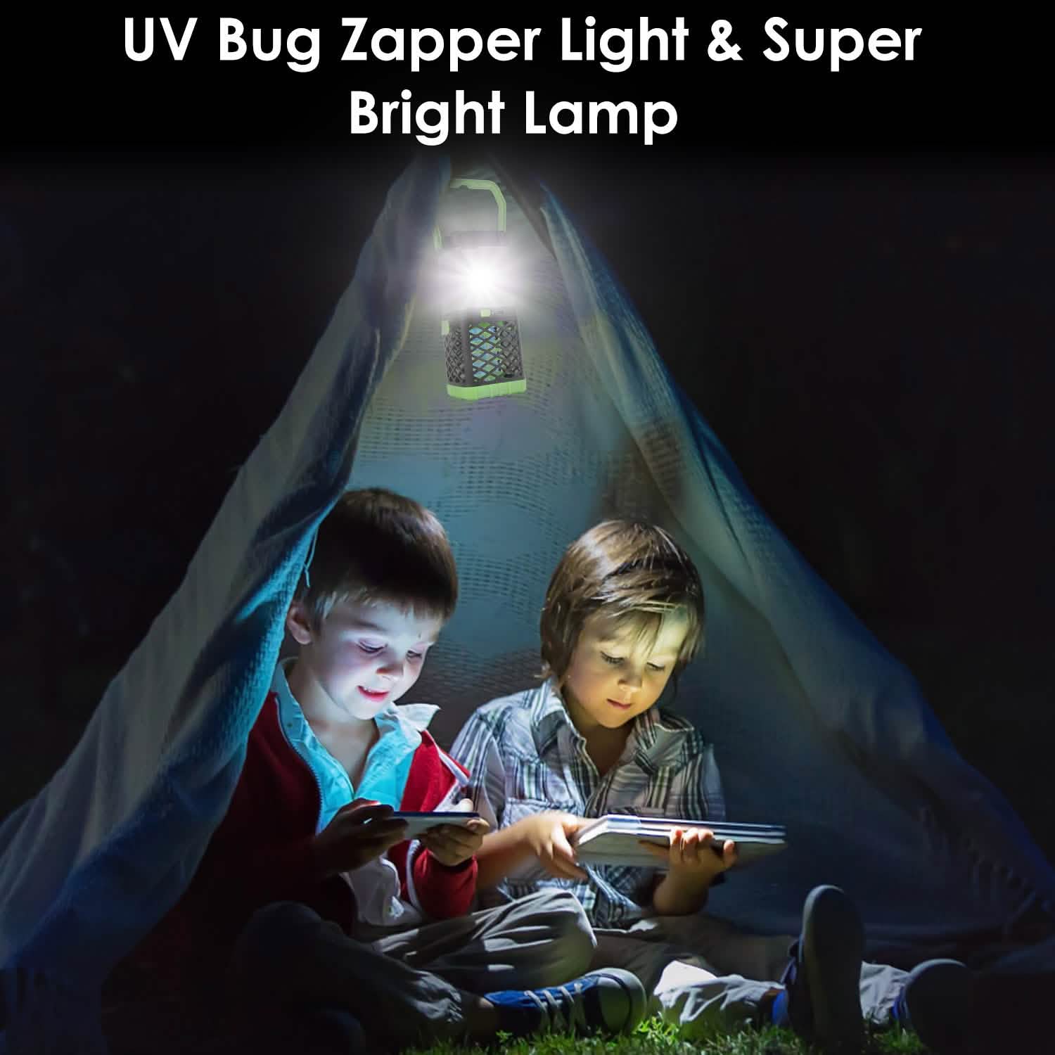 2-in-1 Electric Mosquito Killer Lamp Fly Bug Zapper Pest Control - Tophatter Daily Deals