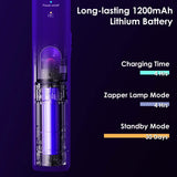 2-in-1 Electric Rechargeable Bug Zapper Insect Killer Pest Control - Tophatter Daily Deals
