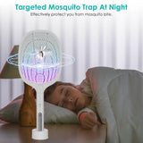 2-in-1 Electric Rechargeable Bug Zapper Insect Killer Pest Control - Tophatter Daily Deals
