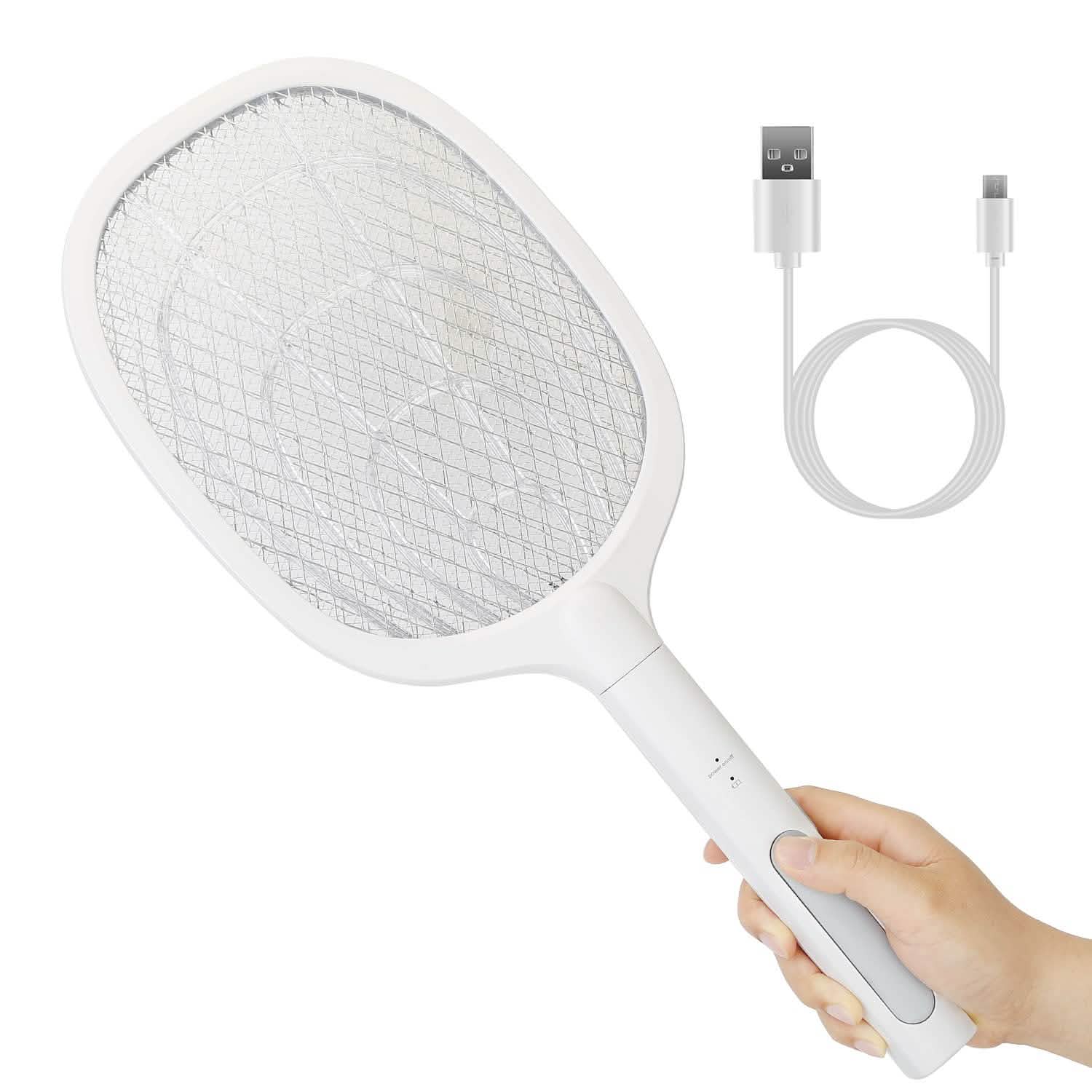 2-in-1 Electric Rechargeable Bug Zapper Insect Killer Pest Control - Tophatter Daily Deals
