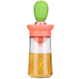 2-in-1 Glass Olive Oil Dispenser with Silicone Dropper Kitchen Tools & Gadgets - Tophatter Daily Deals