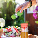2-in-1 Glass Olive Oil Dispenser with Silicone Dropper Kitchen Tools & Gadgets - Tophatter Daily Deals