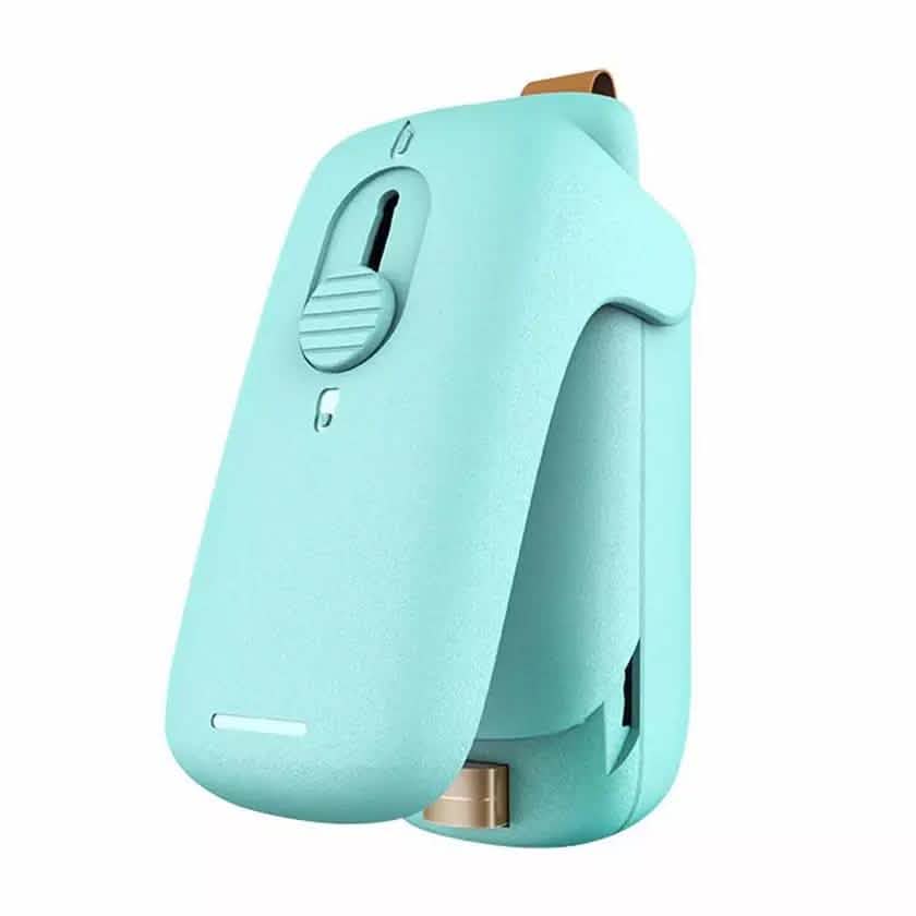 2-in-1 Heat Sealer and Cutter Mini Bag Sealer Green Kitchen Storage - Tophatter Daily Deals