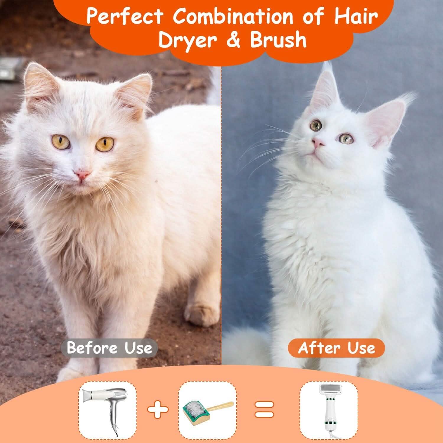 2-in-1 Multifunctional Pet Grooming Hair Dryer Pet Supplies - Tophatter Daily Deals