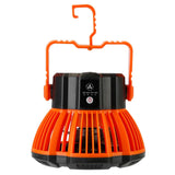 2-in-1 Portable Camping Lantern Electric Fan Outdoor Recreation - Tophatter Daily Deals