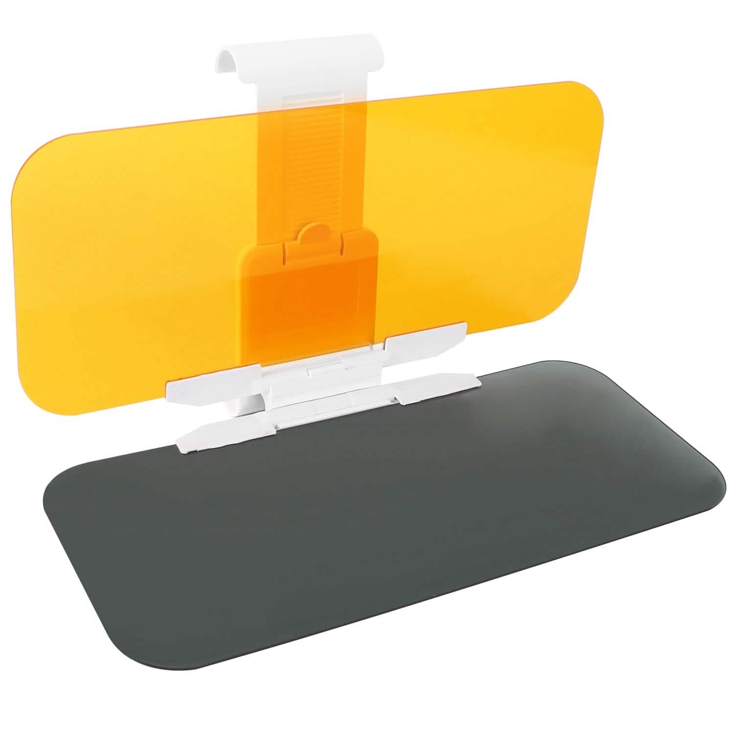 2-in-1 Sun Visor Extender with Adjustable View Angles Automotive - Tophatter Daily Deals