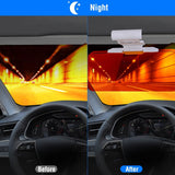 2-in-1 Sun Visor Extender with Adjustable View Angles Automotive - Tophatter Daily Deals