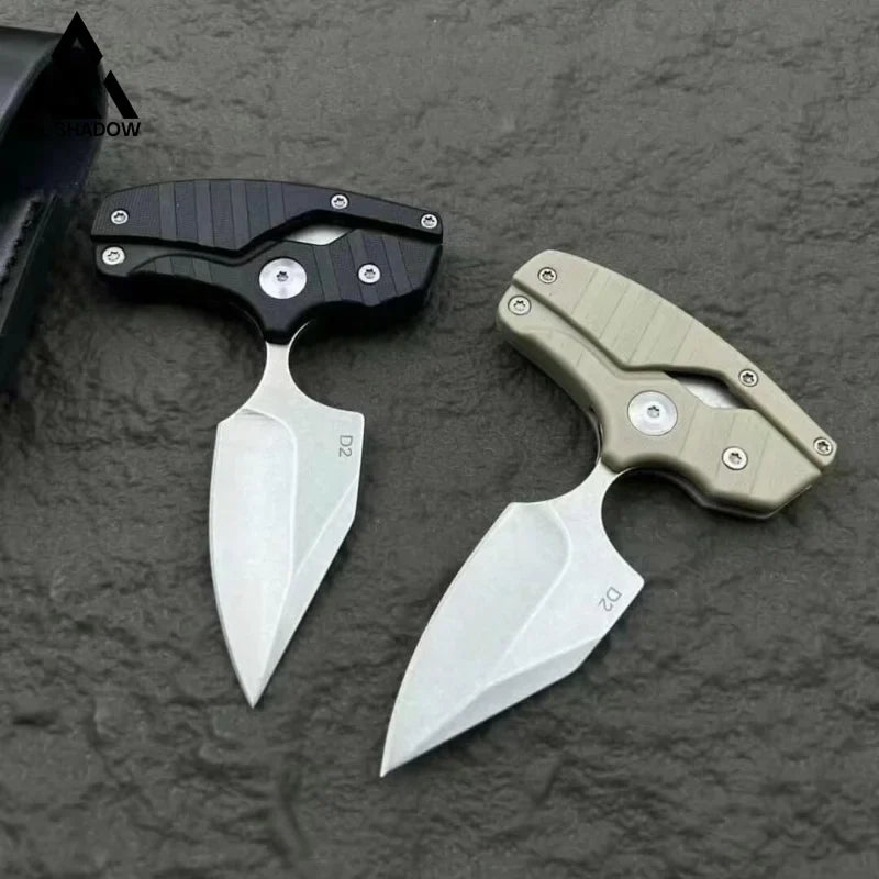 2 in 1 Tactical Hornet EDC Knife D2-GS106 - Tophatter Daily Deals