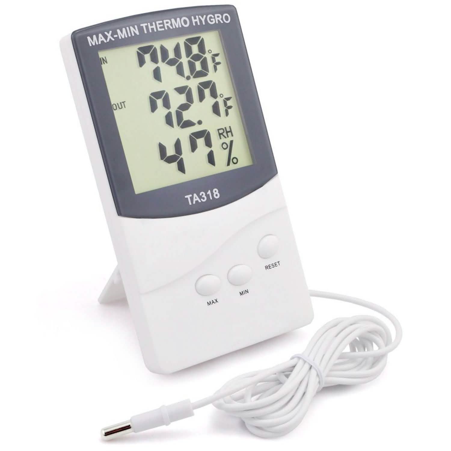 2-in-1 Thermometer and Hygrometer Household Appliances - Tophatter Daily Deals
