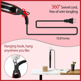 2-in-1 Twist Hair Straightener Ceramic Plate Hair Curler with Temperature Adjust LCD Display Beauty & Personal Care - Tophatter Daily Deals