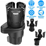2-in-1 Universal Car Cup Mount Holder Automotive - Tophatter Daily Deals