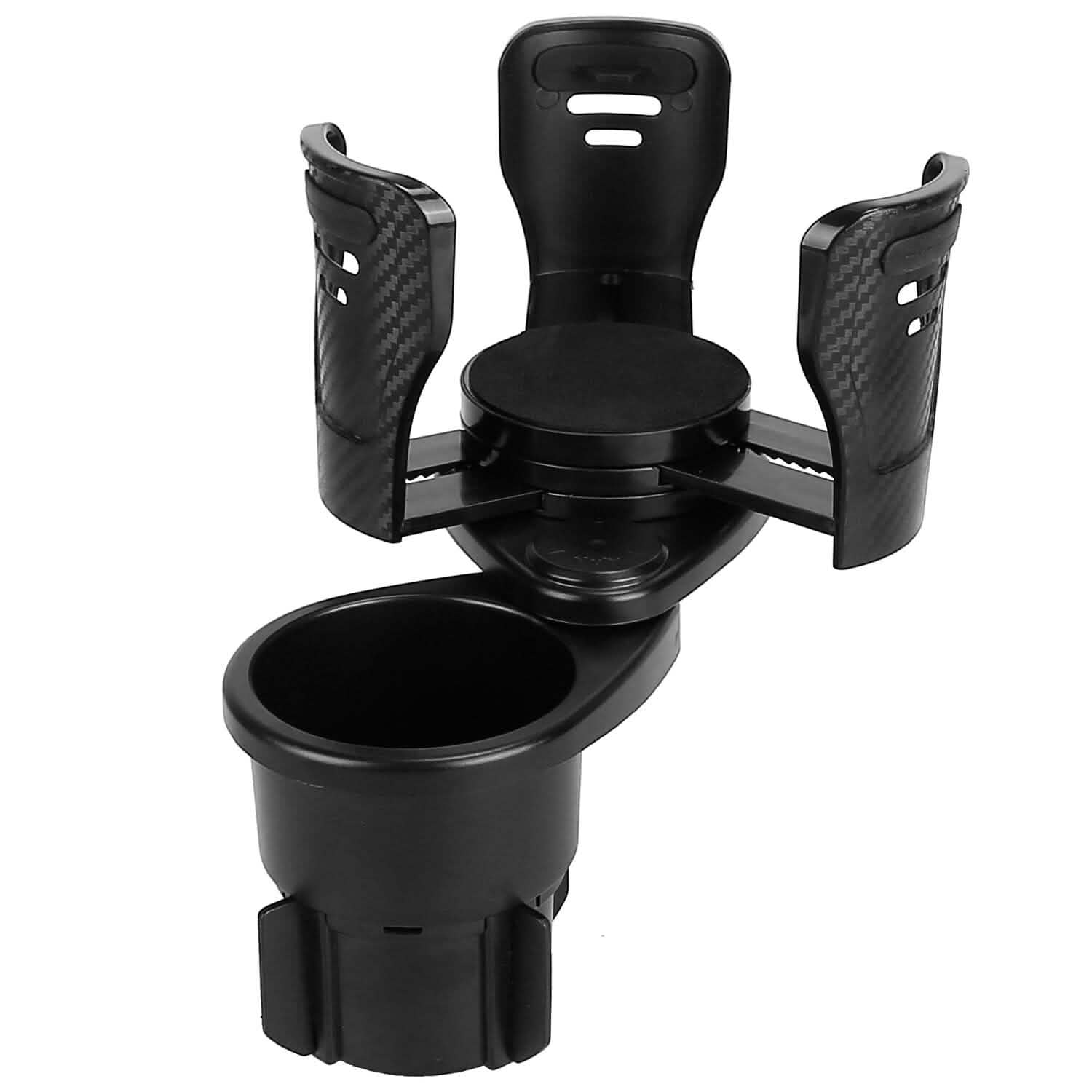 2-in-1 Universal Car Cup Mount Holder with Adjustable Base Automotive - Tophatter Daily Deals