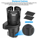 2-in-1 Universal Car Cup Mount Holder with Adjustable Base Automotive - Tophatter Daily Deals