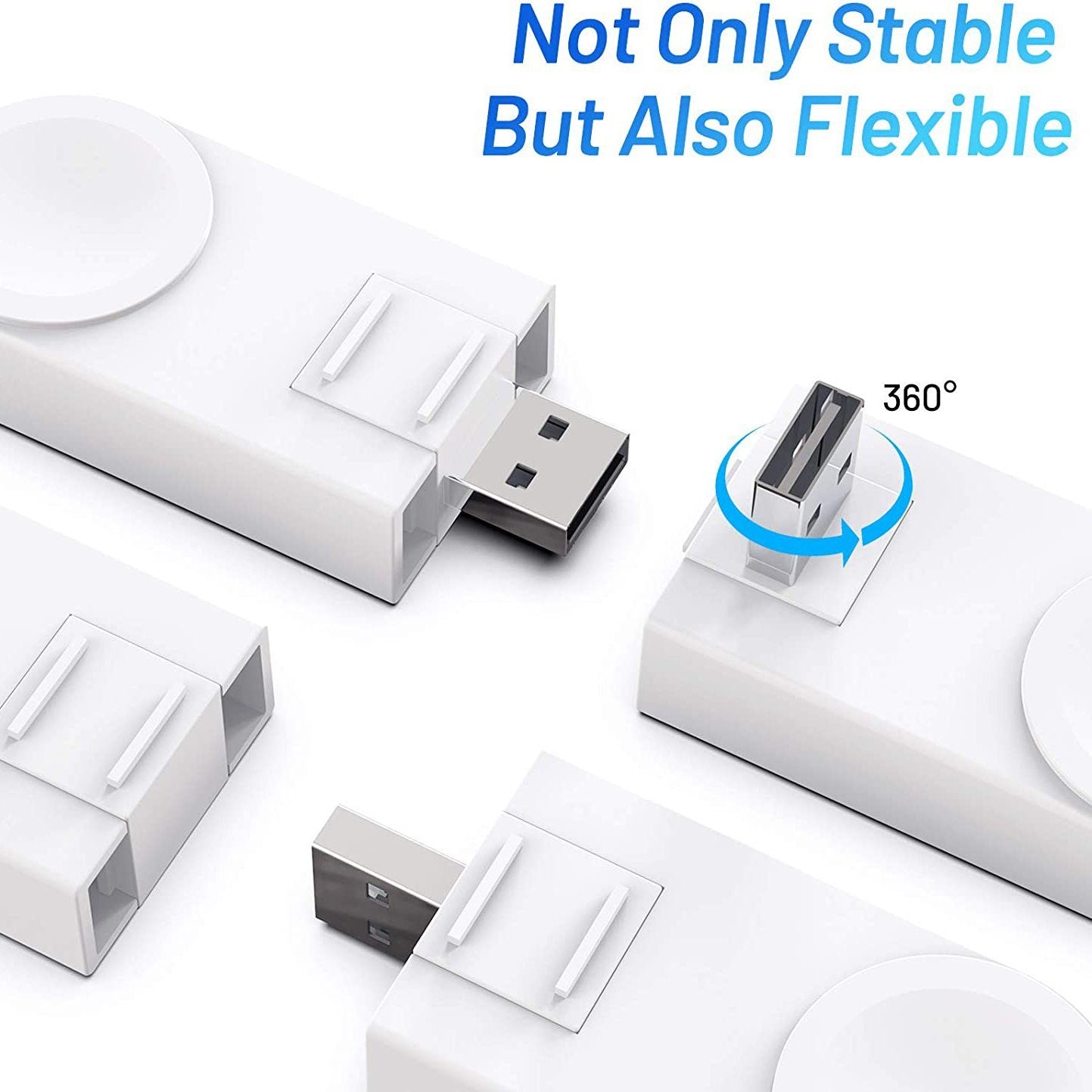 2-in-1 Wireless USB Charger USB Charger - Tophatter Daily Deals