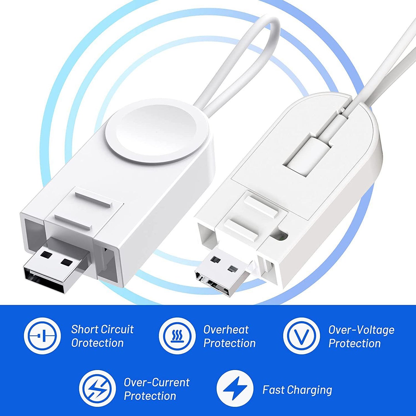 2-in-1 Wireless USB Charger USB Charger - Tophatter Daily Deals