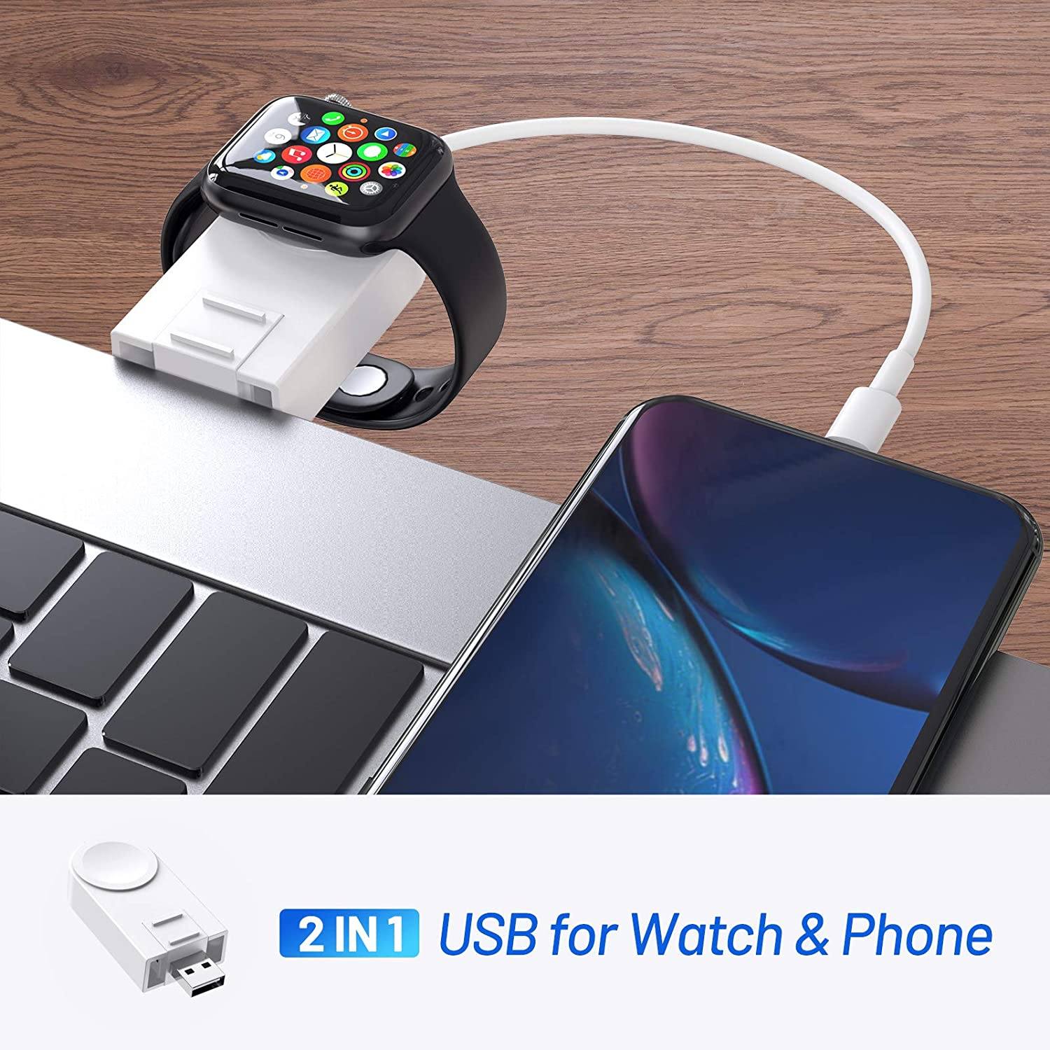 2-in-1 Wireless USB Charger USB Charger - Tophatter Daily Deals
