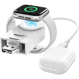 2-in-1 Wireless USB Charger USB Charger - Tophatter Daily Deals