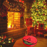 2-Pack: 30" Christmas Wreath Storage Bag 88L Seasonal Decor - Tophatter Daily Deals
