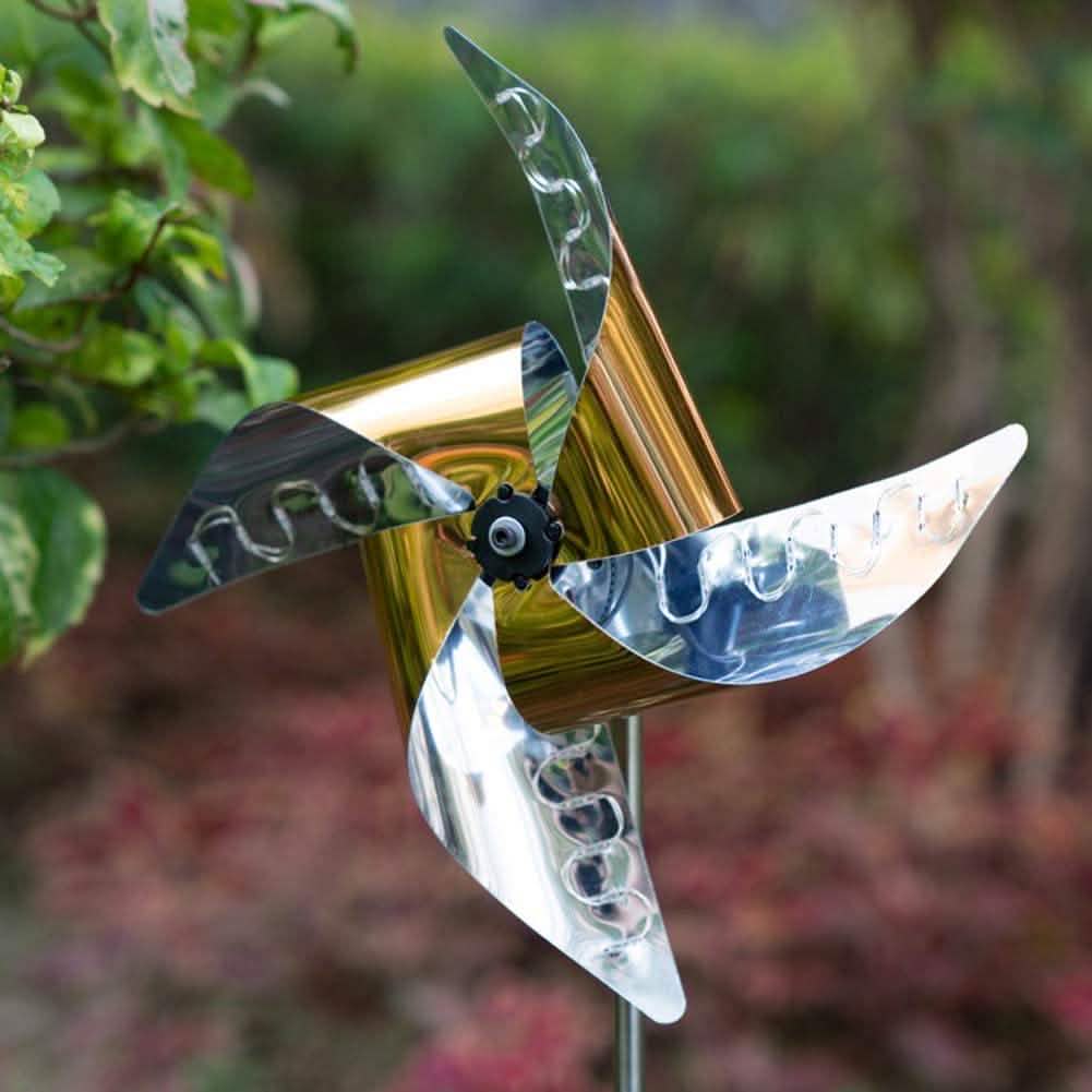 2-Pack: 32LED Outdoor Solar Ground Light Garden Lawn Waterproof Windmill Lamp Solar Outdoor Lights - Tophatter Daily Deals