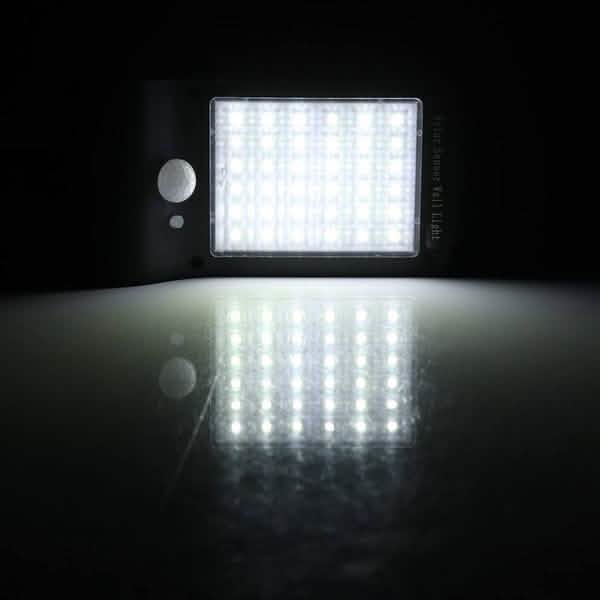 2-Pack: 36 LED Solar Powered Motion Sensor Wall Lamp Outdoor Lighting - Tophatter Daily Deals