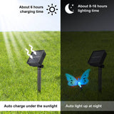 2-Pack: 3.8M Solar String Butterfly Lights String & Fairy Lights - Tophatter Daily Deals