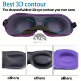 2-Pack: 3D Eye mask for Sleeping Health & Wellness - Tophatter Daily Deals