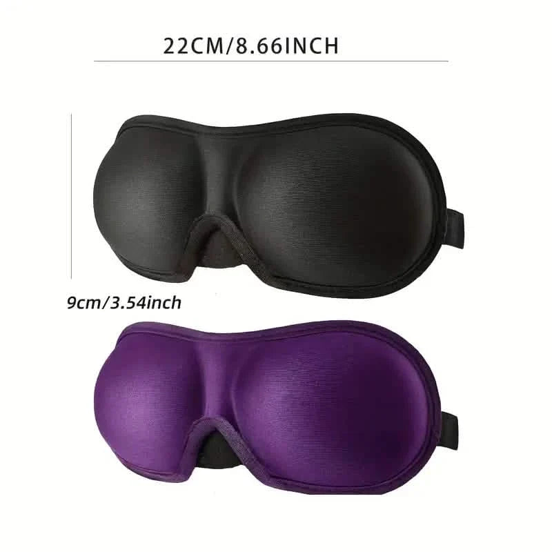 2-Pack: 3D Eye mask for Sleeping Health & Wellness - Tophatter Daily Deals