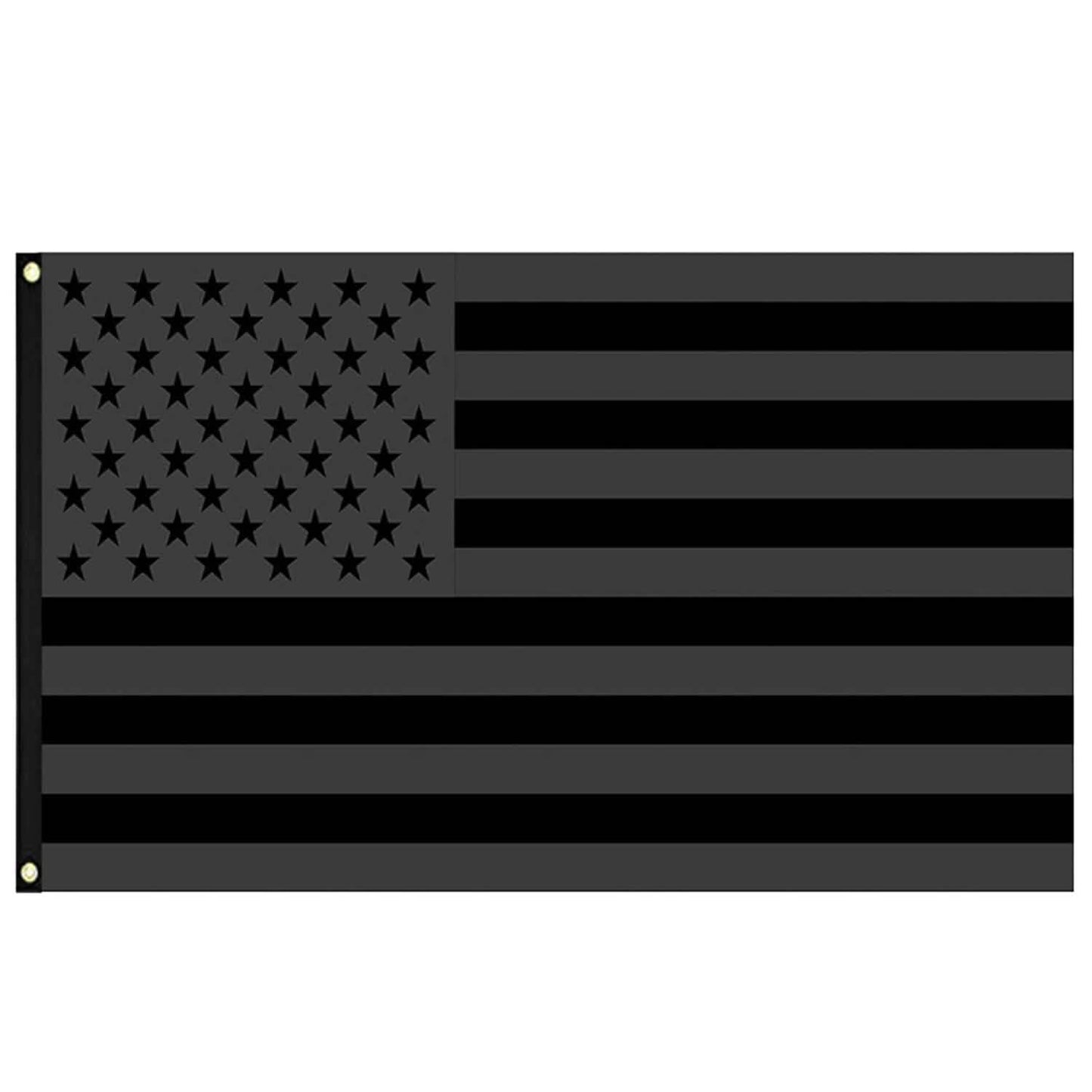 2-Pack: 3X5 Ft. All Black American Flag Everything Else - Tophatter Daily Deals