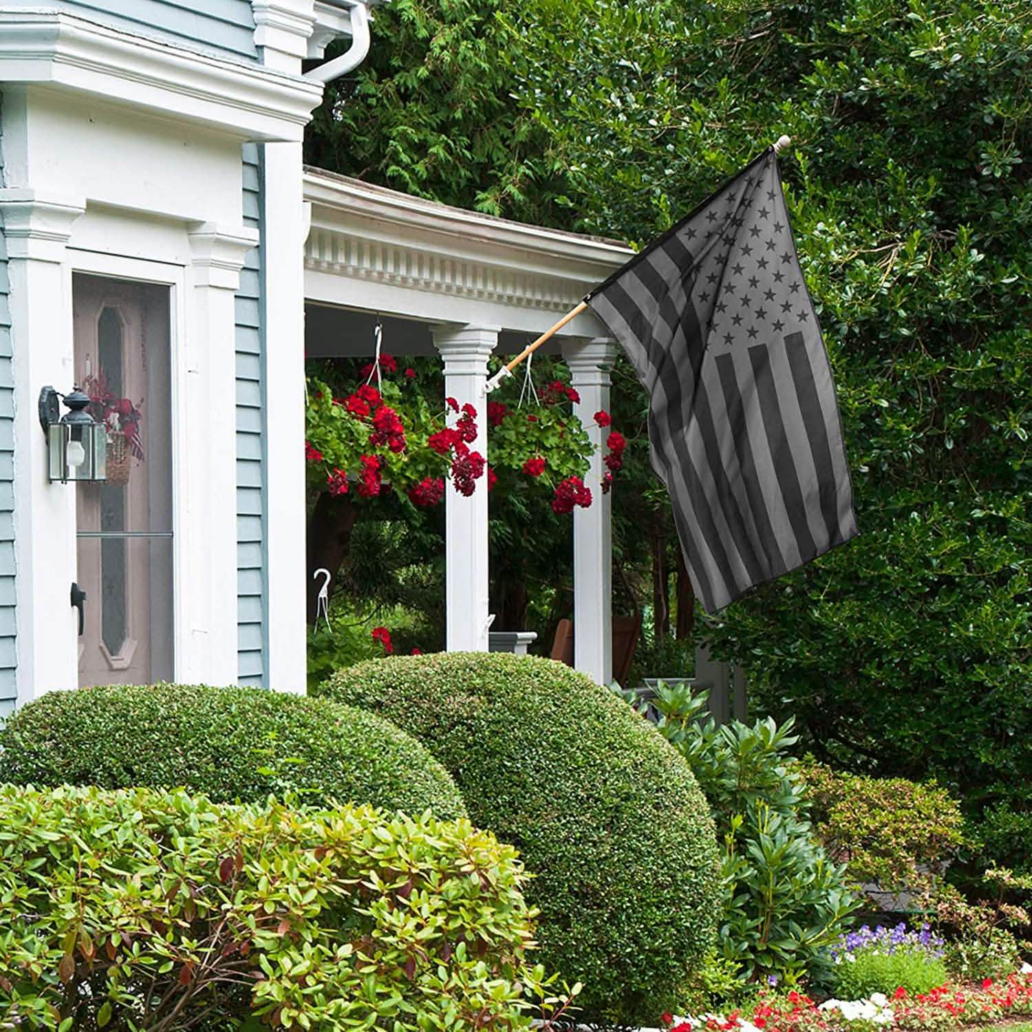 2-Pack: 3X5 Ft. All Black American Flag Everything Else - Tophatter Daily Deals