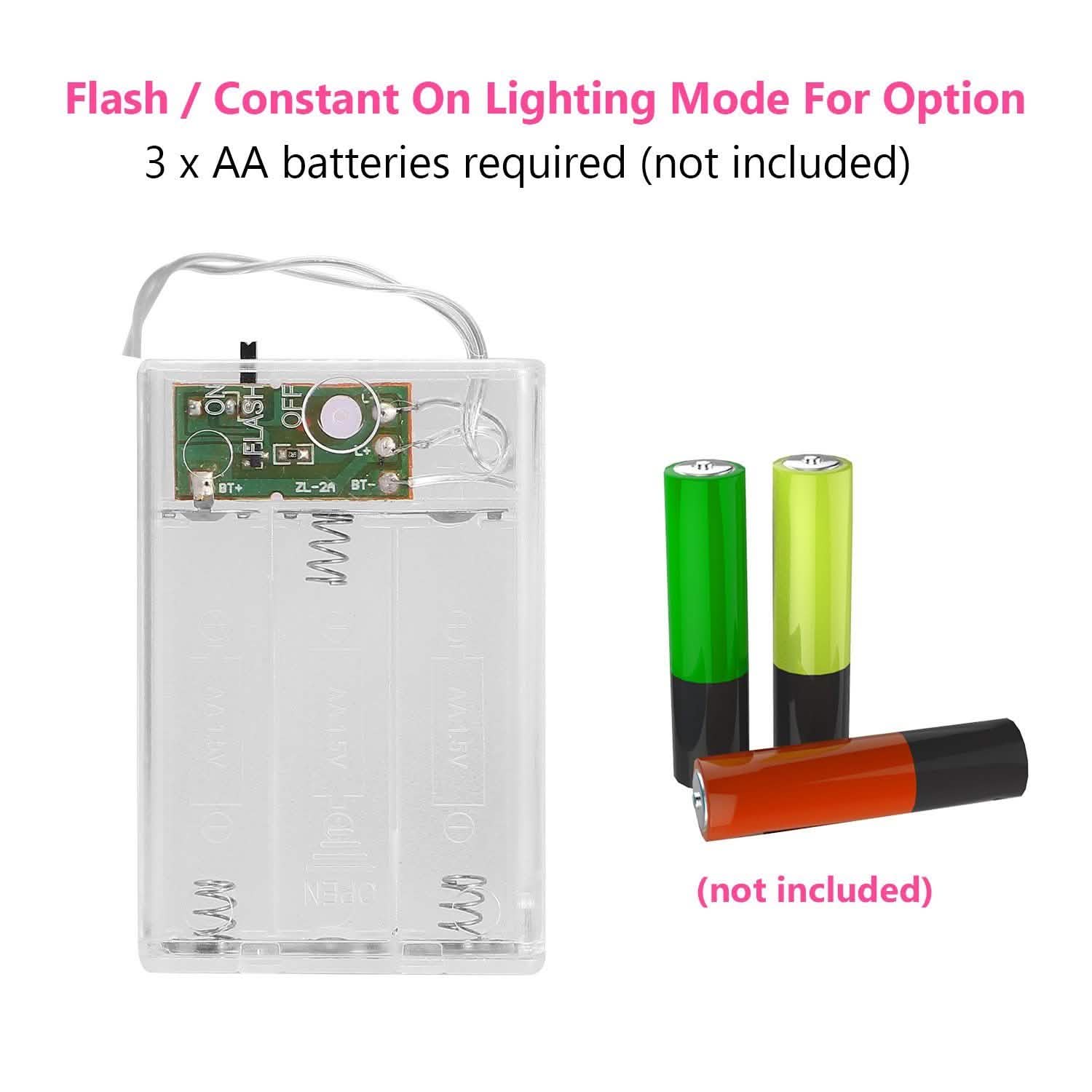 2-Pack: 40 LEDs Rose Flower String Lights String & Fairy Lights - Tophatter Daily Deals