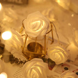 2-Pack: 40 LEDs Rose Flower String Lights String & Fairy Lights - Tophatter Daily Deals