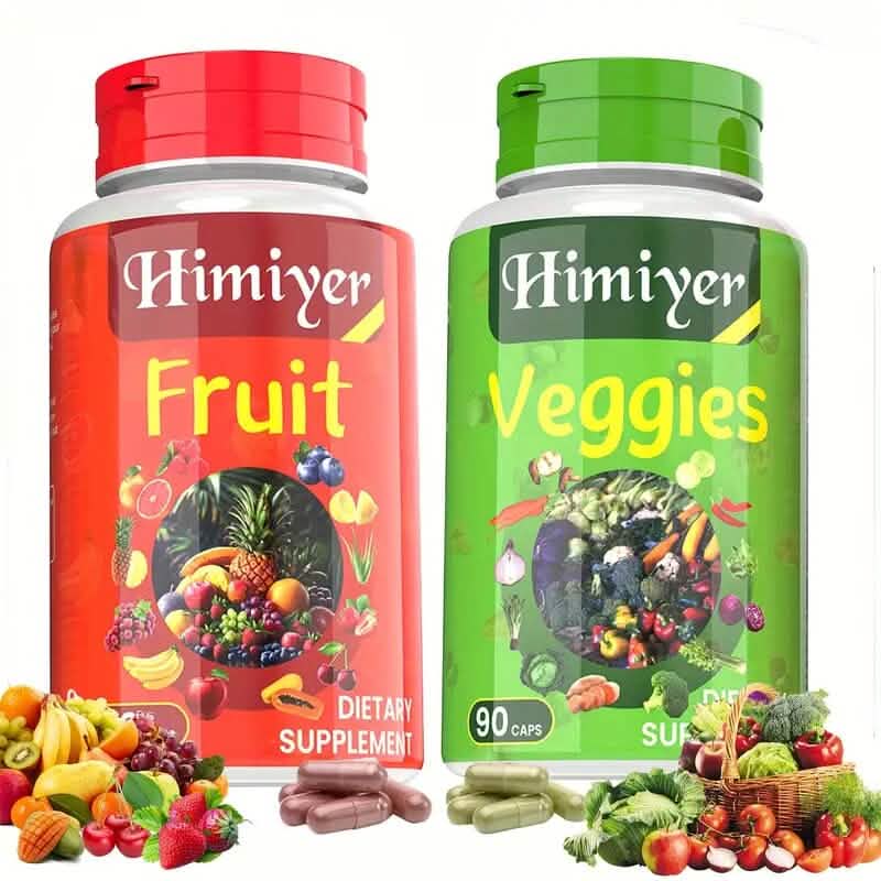 2-Pack: 90-Day Fruit and Veggie Supplements Bundle Health & Wellness - Tophatter Daily Deals