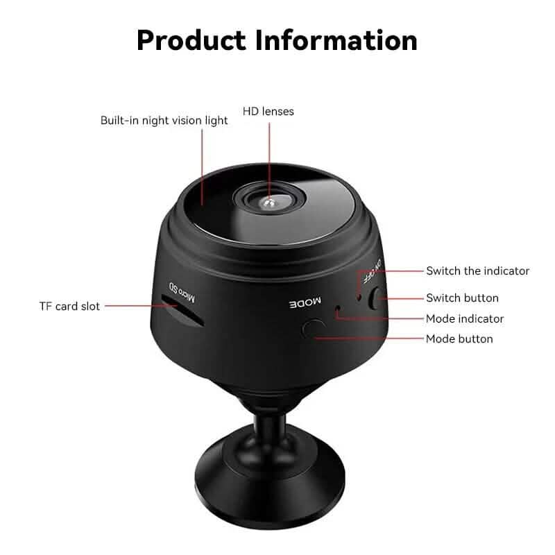 2-Pack: A9 Mini Camera HD 720P 2.4G Wifi IP Camera Smart Home & Security - Tophatter Daily Deals