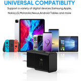 2-Pack: Adaptive Fast Charging Wall Charger USB Power Adapter - Tophatter Daily Deals