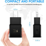 2-Pack: Adaptive Fast Charging Wall Charger USB Power Adapter - Tophatter Daily Deals
