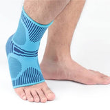 2-Pack: Ankle Support Brace Compression Breathable Blue Health & Wellness - Tophatter Daily Deals
