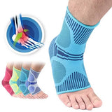 2-Pack: Ankle Support Brace Compression Breathable Health & Wellness - Tophatter Daily Deals