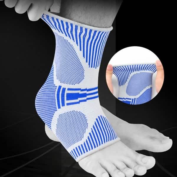 2-Pack: Ankle Support Brace Compression Breathable Health & Wellness - Tophatter Daily Deals