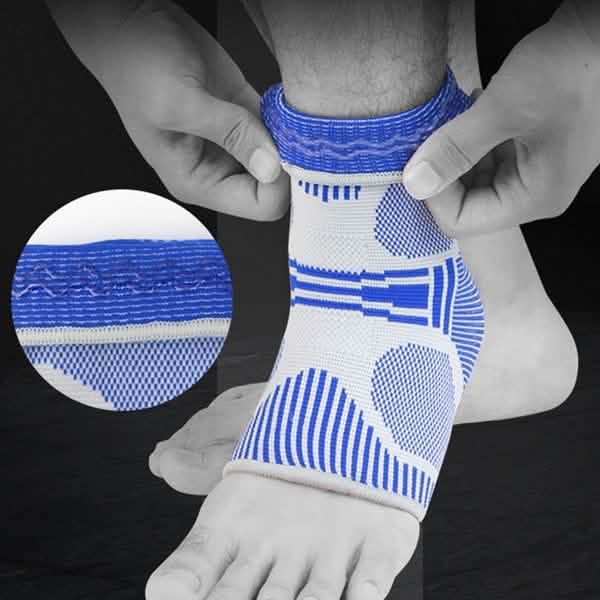 2-Pack: Ankle Support Brace Compression Breathable Health & Wellness - Tophatter Daily Deals
