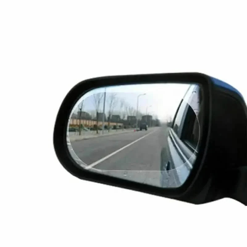 2-Pack: Anti-Rain Clear Film Stickers Automotive - Tophatter Daily Deals