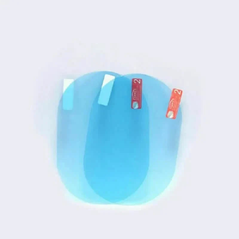 2-Pack: Anti-Rain Clear Film Stickers Automotive - Tophatter Daily Deals