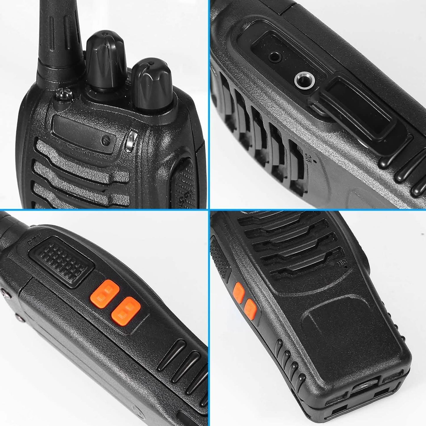 2-Pack: Baofeng BF-888S Walkie Talkies Two Way Radio Tactical & Self Defense - Tophatter Daily Deals