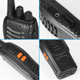 2-Pack: Baofeng BF-888S Walkie Talkies Two Way Radio Tactical & Self Defense - Tophatter Daily Deals