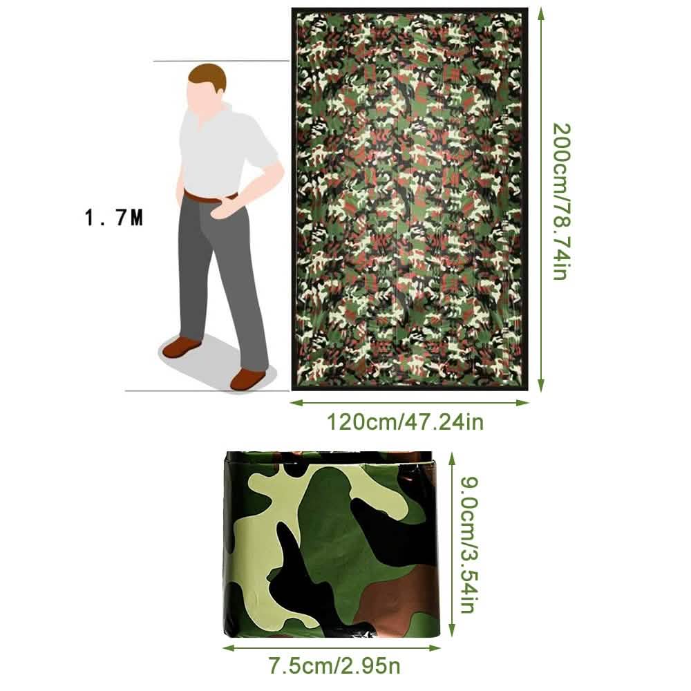 2-Pack: Camping Sleeping Bag Camouflage Outdoor Recreation - Tophatter Daily Deals