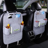 2-Pack: Car Seat Back Storage Bag Multifunctional Adjustable Backseat Storage Bag Automotive - Tophatter Daily Deals