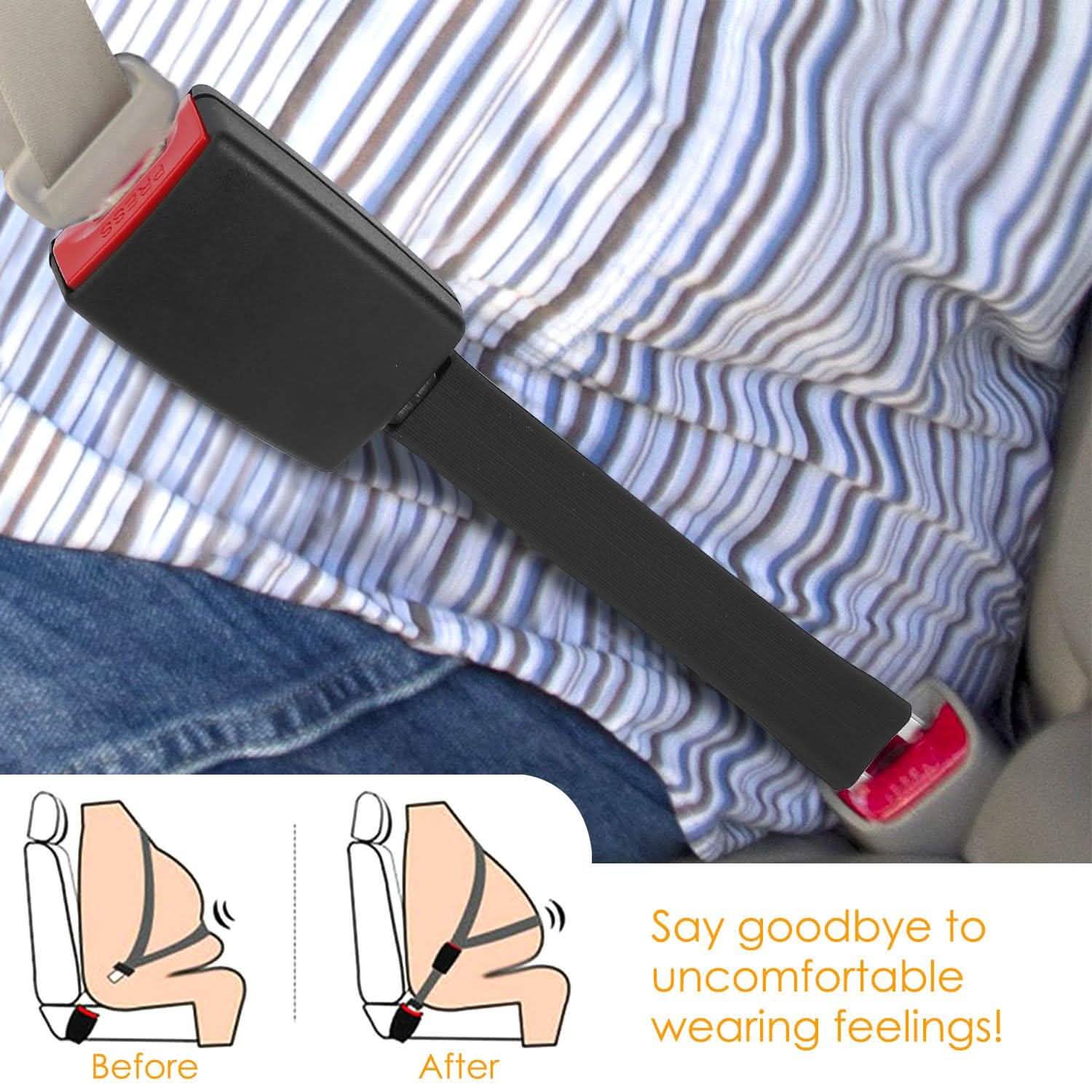 2-Pack: Car Seat Belt Extender Automotive - Tophatter Daily Deals