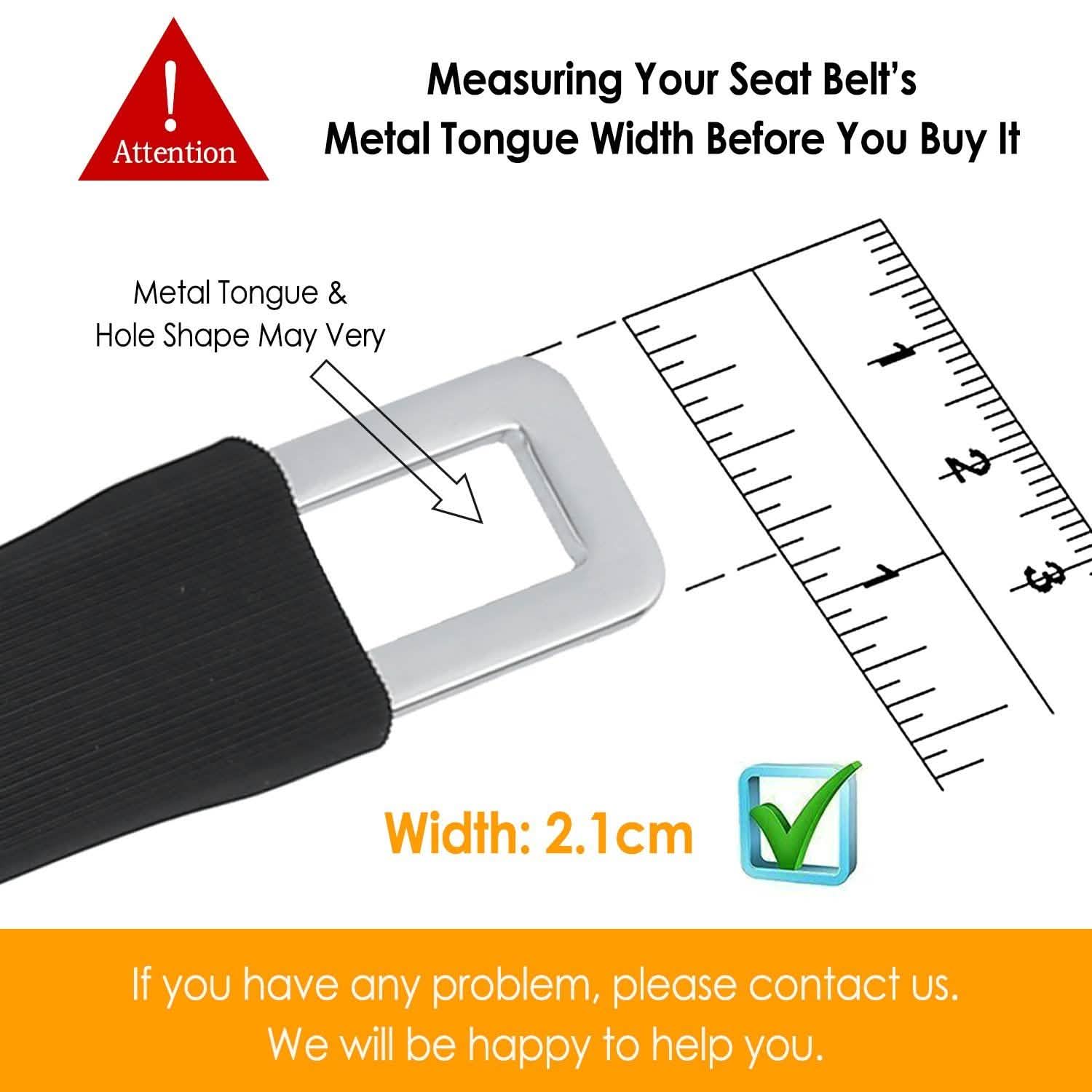 2-Pack: Car Seat Belt Extender Automotive - Tophatter Daily Deals